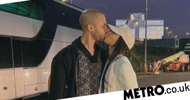 Rochelle Humes turns groupie for husband Marvin as JLS kick off tour