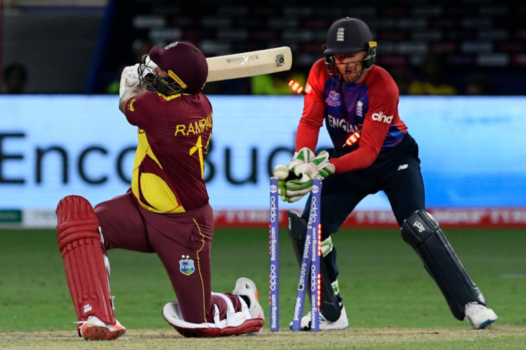 England bowl out holders West Indies for just 55 in T20 World Cup