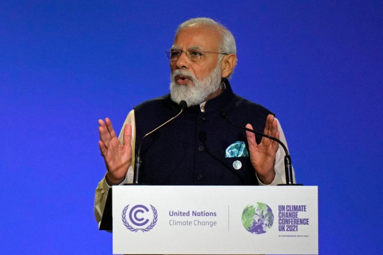 India to hit net-zero climate target by 2070: Modi