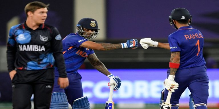 India thrash Namibia in Kohli’s last game as T20 skipper