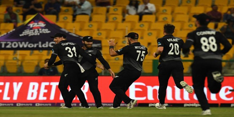 Mitchell, Neesham star as New Zealand down England to reach World Cup final