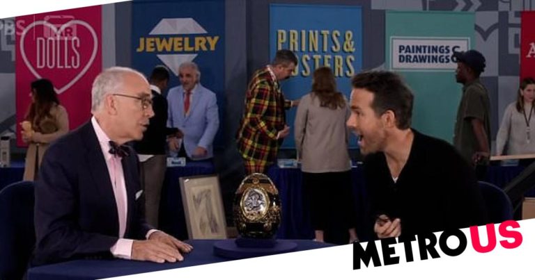 Ryan Reynolds delights Antiques Roadshow fans as he makes appearance