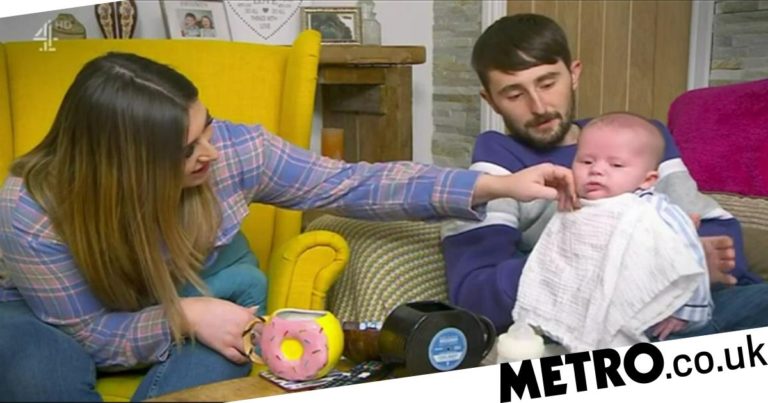 Gogglebox: Pete Sandiford’s baby son returns to show and melts hearts