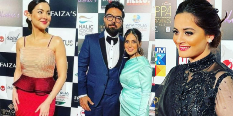 Pakistani stars slaying at IPPA awards ceremony happening now in Turkey 