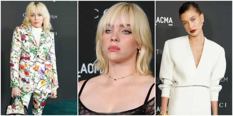 Billie, Miley Cyrus, and Hailey graces the red carpet in gorgeous gowns