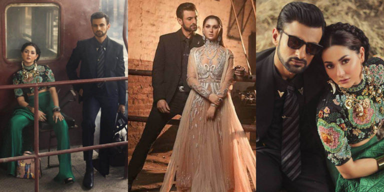 Shoaib Malik is back with another sizzling photoshoot with Hania Amir