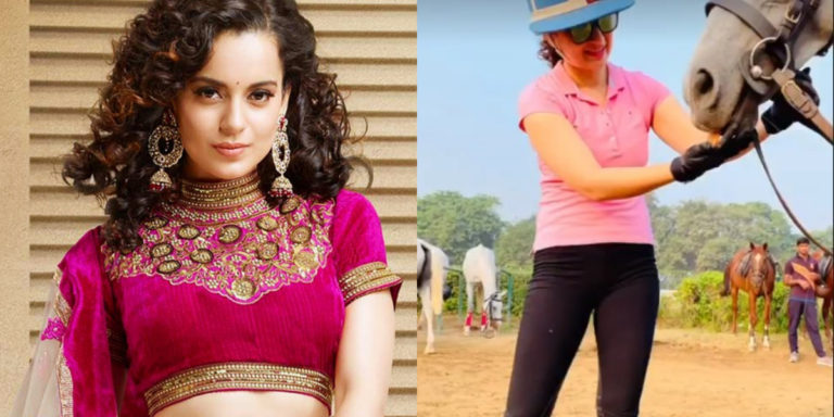 Kangana Ranaut shares her Sunday morning horse ride