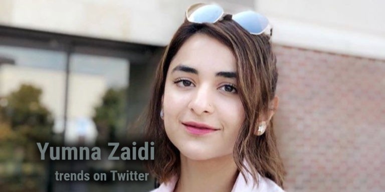 Here’s why Yumna Zaidi is trending on Twitter