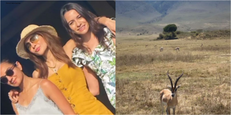 Ayesha Omar enjoys an adventurous trip to Tanzania