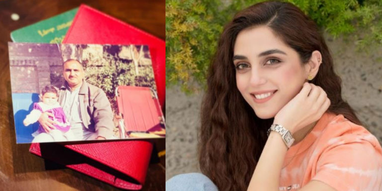 Maya Ali remembers fond memory with late father through this old snap