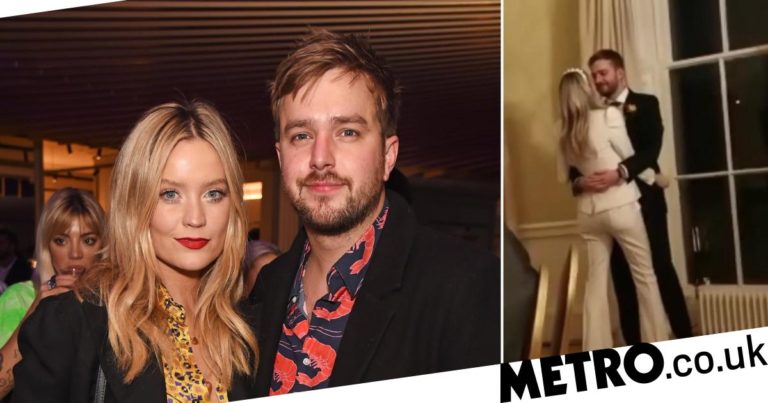 Laura Whitmore shares unseen first dance video with Iain Stirling