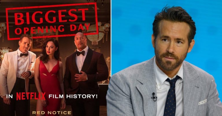 Ryan Reynolds celebrates Netflix blockbuster scoring ‘biggest ever opening’ day