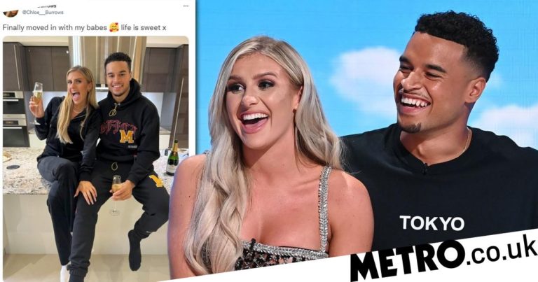 Love Island: Chloe Burrows moves in with boyfriend Toby Aromolaran