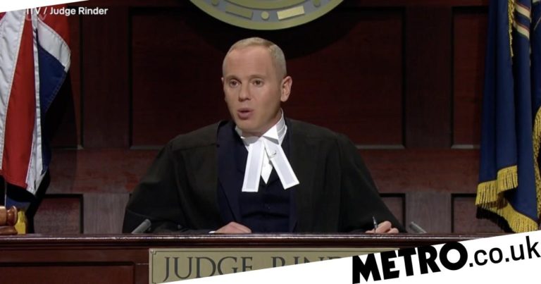 Is Judge Rinder a real judge?