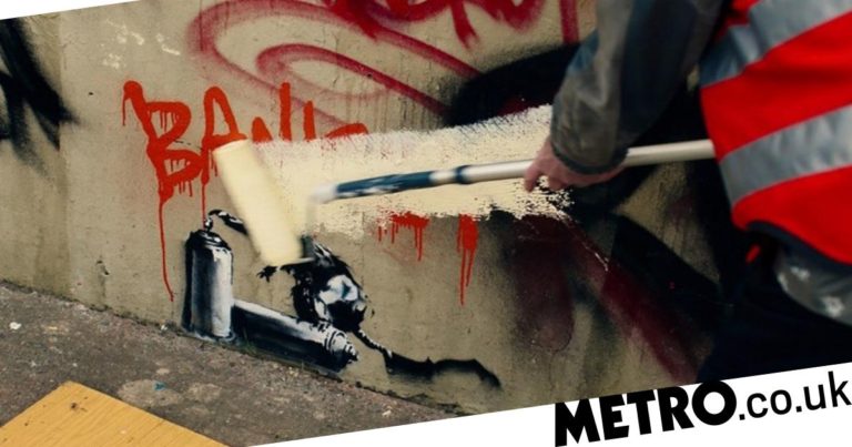 Banksy artwork worth £10m destroyed by Christopher Walken during filming