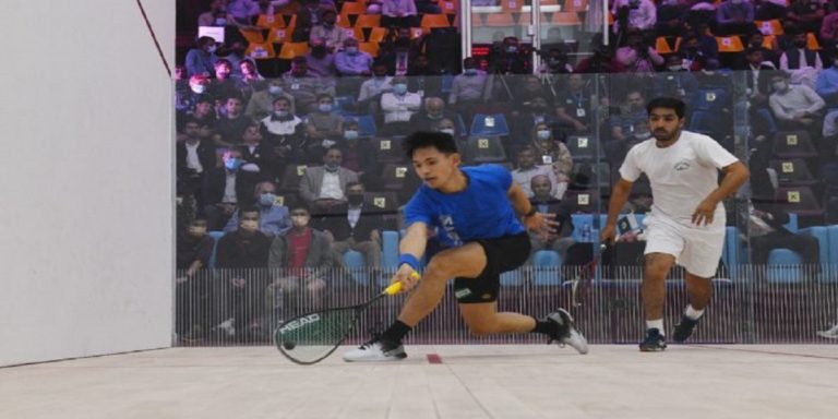 Hong Kong’s Max lee wins first round of 15th CNS Squash championship