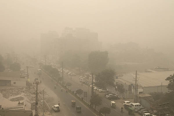 The air quality of Lahore is ‘very unhealthy’