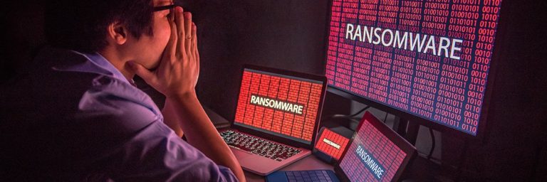 What do the ransomware attackers do?