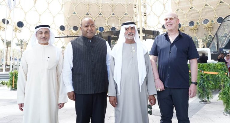 UAT T20 League Teams Owners met Chairman of Emirates Cricket, His Highness Sheikh Nahayan Mabarak Al Nahayan at Dubai Expo 2020