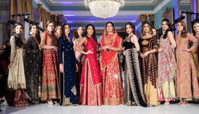 Pakistani and British European fashion designers have participated in the tenth fashion show