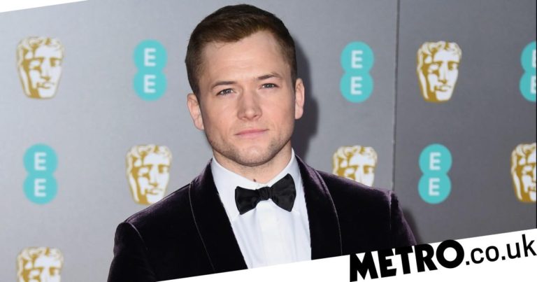 Taron Egerton ‘absolutely fine’ after fainting on stage during play