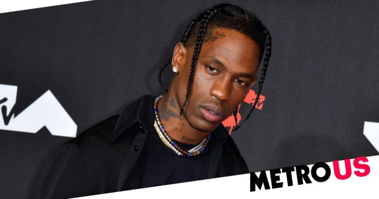 Travis Scott gives first set since Astroworld tragedy at Oscars party