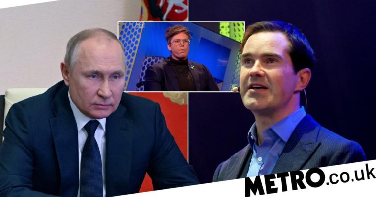 Comedian Hannah Gadsby says Putin and Jimmy Carr are ‘interchangeable’