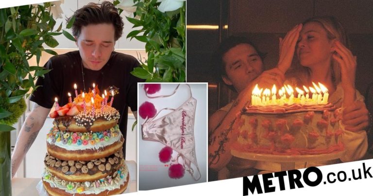 Nicola Peltz gives Brooklyn Beckham cheeky pants as birthday gift