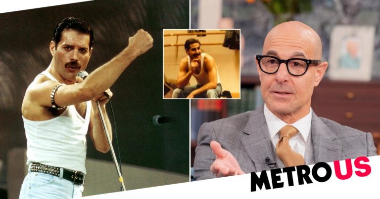 Stanley Tucci fans stunned by Freddie Mercury resemblance in throwback