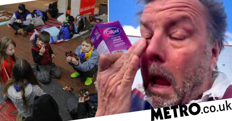 BBC’s Martin Roberts sobs trying to buy supplies for Ukrainian children