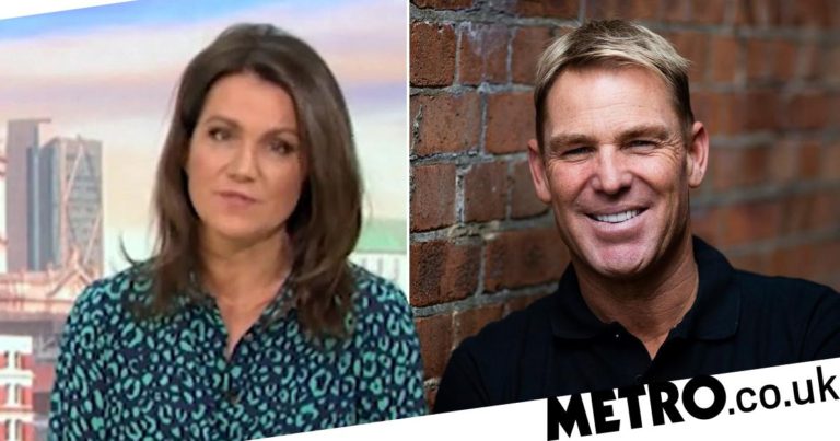 Shane Warne dead: Susanna Reid pays tribute on GMB