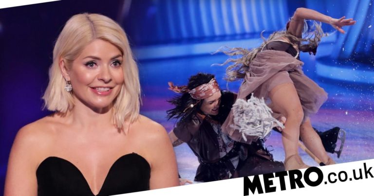 Dancing On Ice: Holly Willoughby ‘nearly threw up’ after Connor Ball’s injury