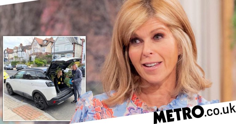 Kate Garraway spends quality time gardening with dad after ‘tough week’