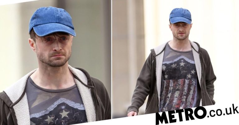 Daniel Radcliffe cuts a casual figure as he takes a stroll around NYC