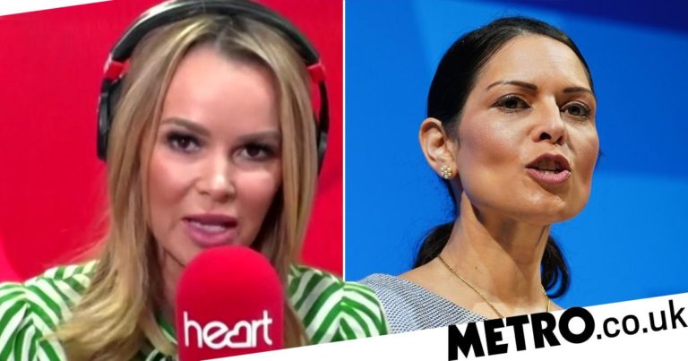 Amanda Holden takes aim at Priti Patel over response to Ukraine war