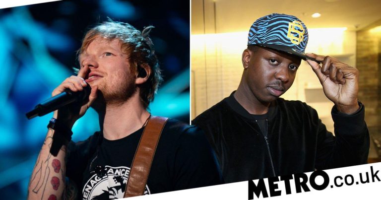 Ed Sheeran dedicates song to Jamal Edwards at concert in tribute