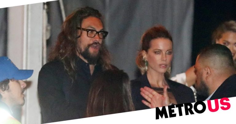 Jason Momoa kindly lends coat to freezing Kate Beckinsale at Oscars