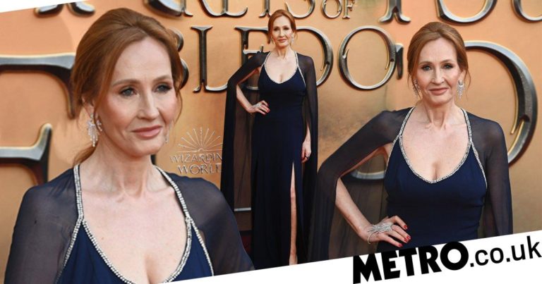 JK Rowling attends Fantastic Beasts 3 premiere after trans backlash