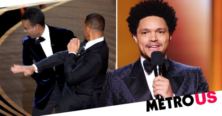 Grammys 2022: Trevor Noah swipes at Will Smith over Chris Rock slap