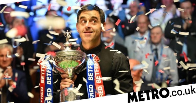 Ronnie O’Sullivan ‘won World Snooker Championship because he felt bad for TV crew’