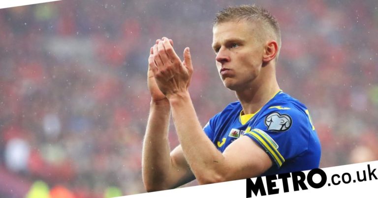 Oleksandr Zinchenko asks for peace after Ukraine miss out on World Cup | Football