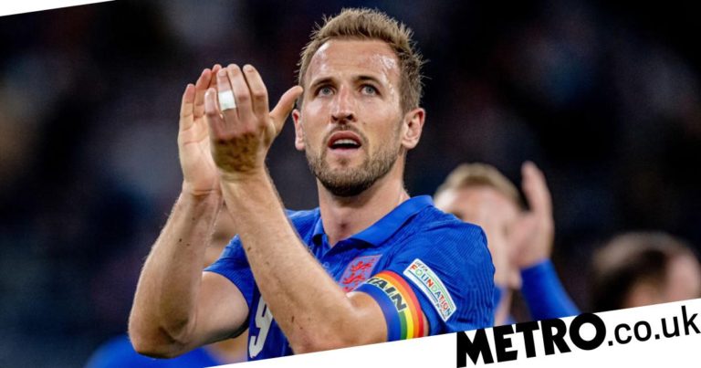 Harry Kane celebrates 50th England goal after draw with Germany | Football