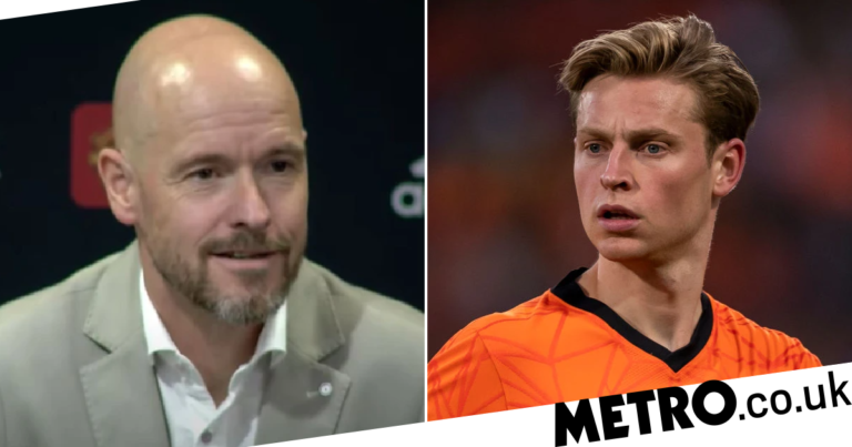 Man Utd: What Erik ten Hag told Frenkie de Jong about Barcelona transfer | Football