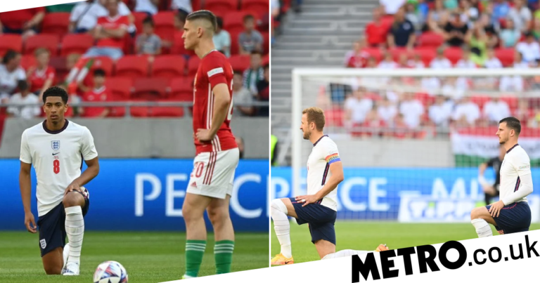 England booed for taking the knee by Hungary crowd largely made up of children | Football