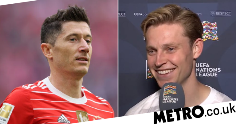 Frenkie de Jong sends message to Robert Lewandowski over Barcelona move | Football