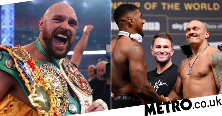 Tyson Fury in negotiations for undisputed clash against Anthony Joshua or Oleksandr Usyk