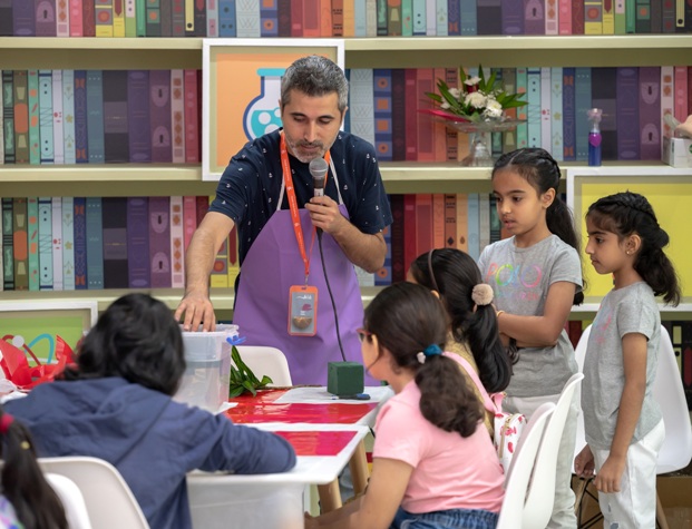 Nature makes the best teacher’: Flowers and floral arrangements appeal to children at SIBF 2022