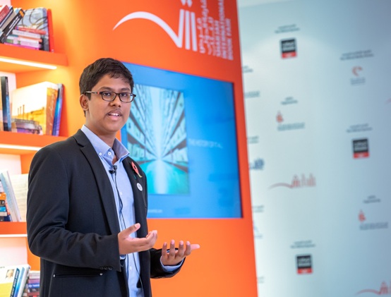 UAE-based 15-year-old Sri Lankan author pre-launches fourth book at SIBF 2022