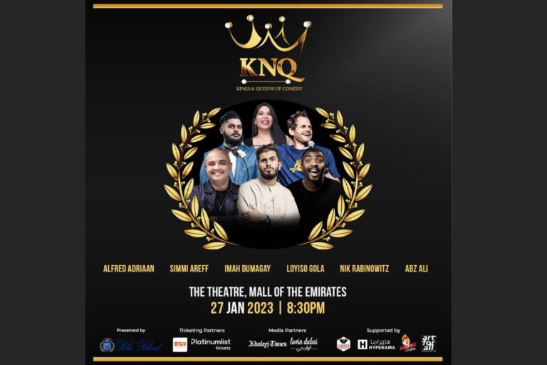 ‘Kings and Queens of Comedy’ coming to Dubai on January 27, 2023