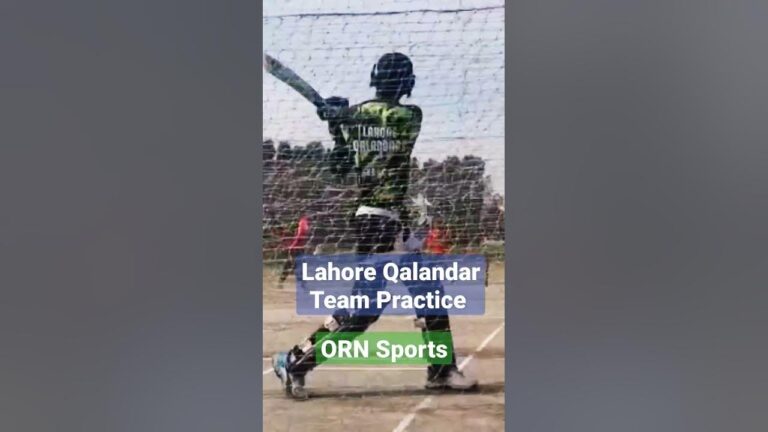 Lahore Qalandar Team Practice at Lahore #cricket #pakistan #psl #psl2023 #psl23 #lahoreqalandars